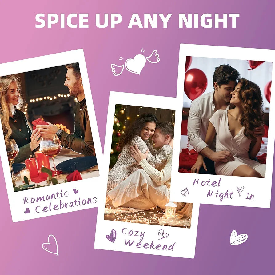 Tipsy Date Night: Interactive Couples Drinking Game with 100+ Flirty Challenges for Romantic Evenings