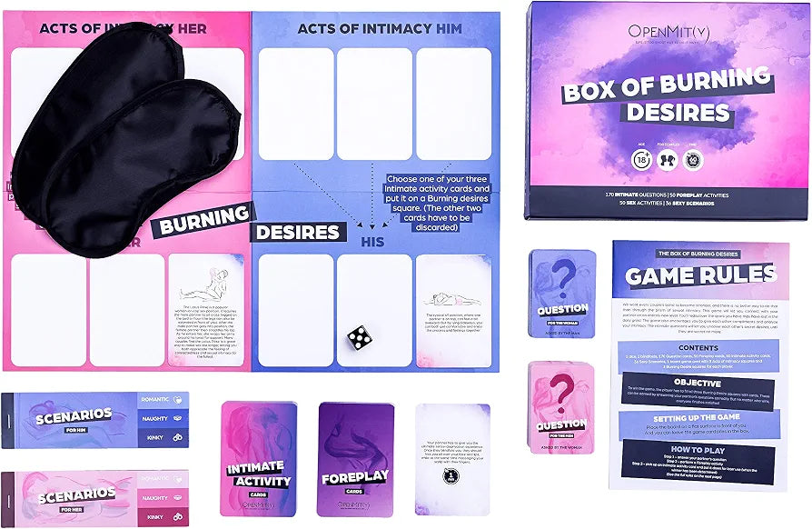 Romantic Date Night Conversation & Activity Deck for Couples