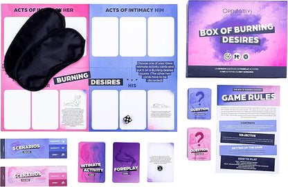 Romantic Date Night Conversation & Activity Deck for Couples
