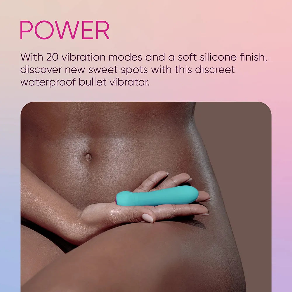 Femme Funn Ultra Bullet Vibrator - 20-Mode Waterproof Rechargeable Discreet Mini Massager