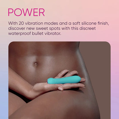 Femme Funn Ultra Bullet Vibrator - 20-Mode Waterproof Rechargeable Discreet Mini Massager