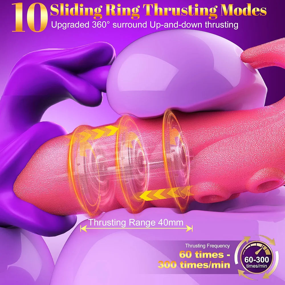 App-Controlled Dual-Stimulation Rabbit Wand with 30 Modes for Couples
