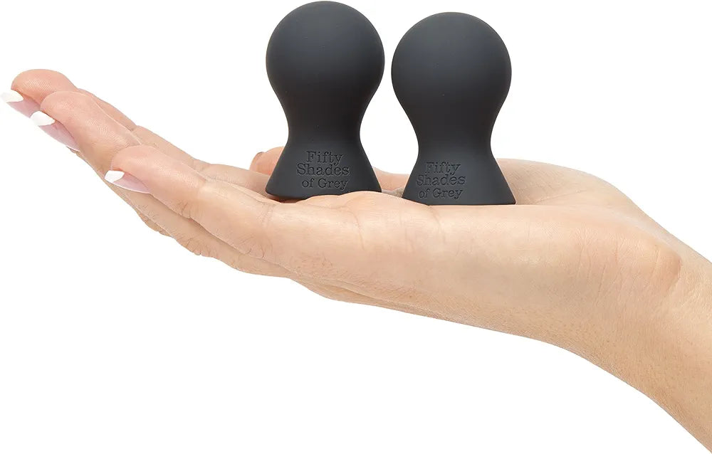 Fifty Shades of Grey Silicone Nipple Stimulation Clamps - 2 Piece Set