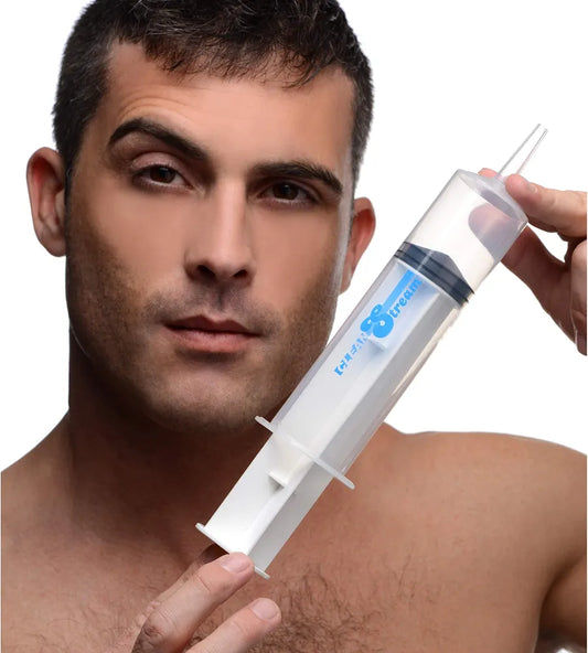 Cleanstream 150ml Reusable Tapered Tip Bulb Enema Syringe and Vaginal Cleaner Kit