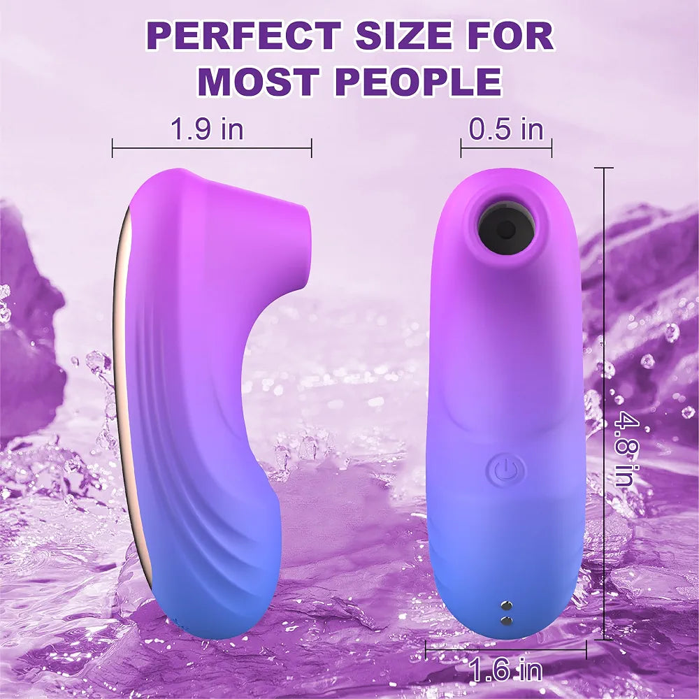 10-Mode Clitoral and Nipple Suction Stimulator for Women