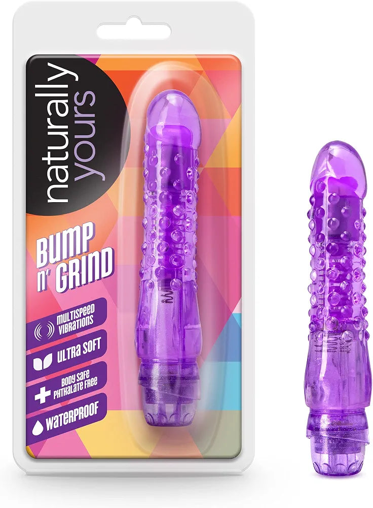 6-Inch Realistic Textured Vibrating Dildo for Clitoral and G-Spot Stimulation