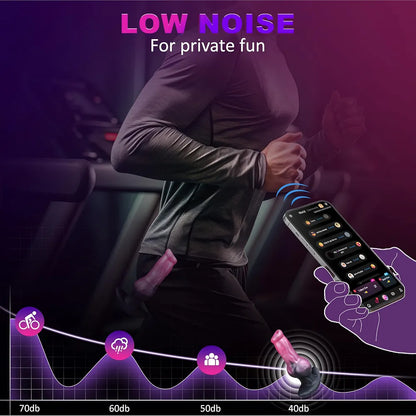 App-Controlled Dual-Action Prostate Massager and Thrusting Anal Vibrator