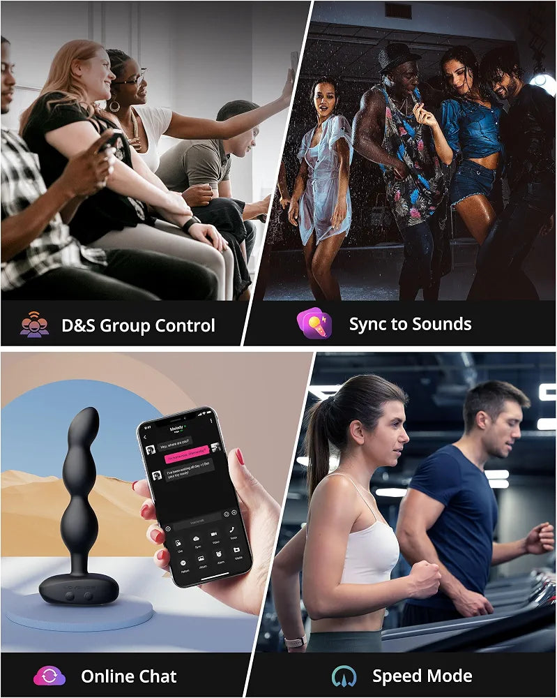 Lovense Ridge Remote-Controlled Rotating Anal Vibrator and Prostate Massager