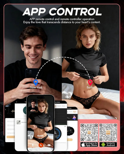 9.6" Fantasy Monster Thrusting & Vibrating Dildo with App Remote Control