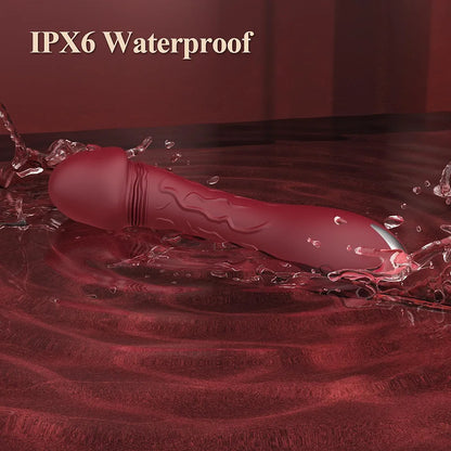 4.7-Inch Realistic G-Spot Vibrator with 10 Vibration Modes for Clitoral Stimulation