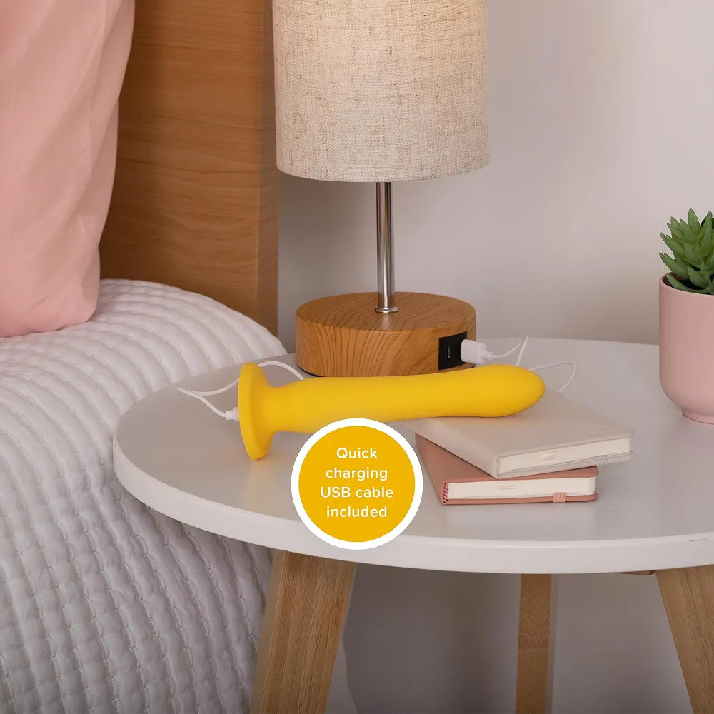 PlusOne Advanced Thrusting Vibrating Dildo with Suction Base and Multi-Mode Stimulation