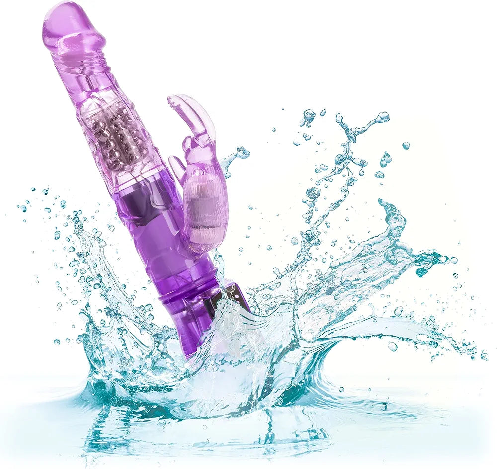 CalExotics Petite Jack Rabbit Dual-Stimulation Vibrator - Purple