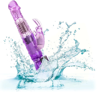 CalExotics Petite Jack Rabbit Dual-Stimulation Vibrator - Purple