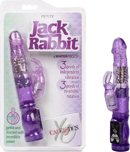 CalExotics Petite Jack Rabbit Dual-Stimulation Vibrator - Purple