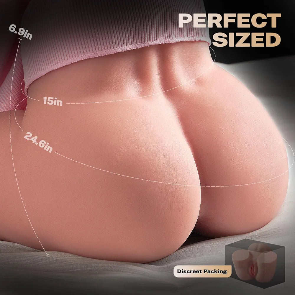 TANTALY 5.5LB Sex Doll Pocket Pussy Male Masturbator Adult Sex Toys for Men, Realistic Female Adult Torso Mini Butt Stroker Brandi