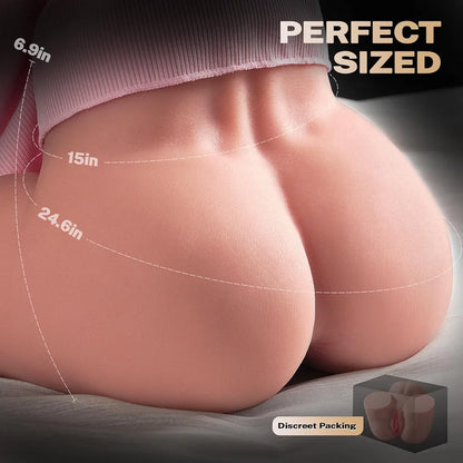 TANTALY 5.5LB Sex Doll Pocket Pussy Male Masturbator Adult Sex Toys for Men, Realistic Female Adult Torso Mini Butt Stroker Brandi