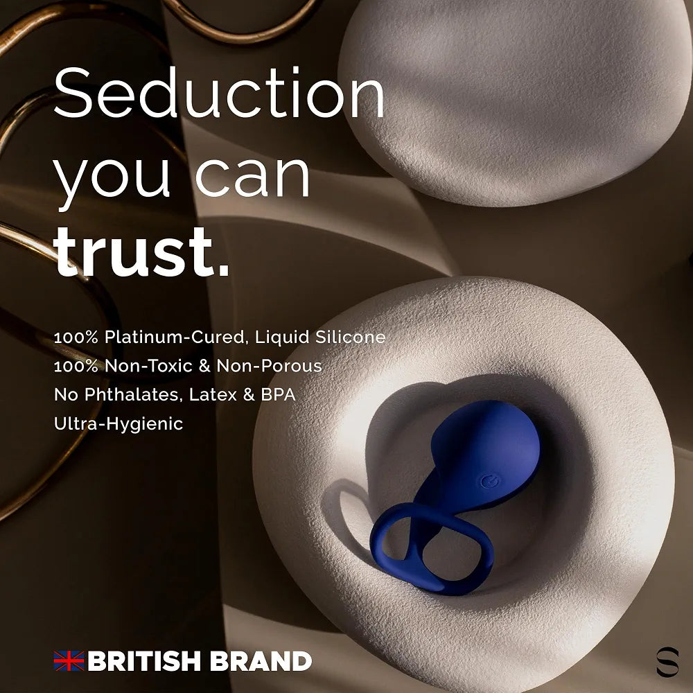 SEDUCTIFY Platinum Silicone Mini G-Spot Vibrator - 7 Modes, Waterproof & Travel-Friendly