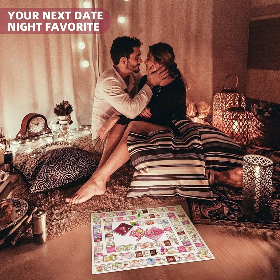 Tipsy Date Night: Interactive Couples Drinking Game with 100+ Flirty Challenges for Romantic Evenings