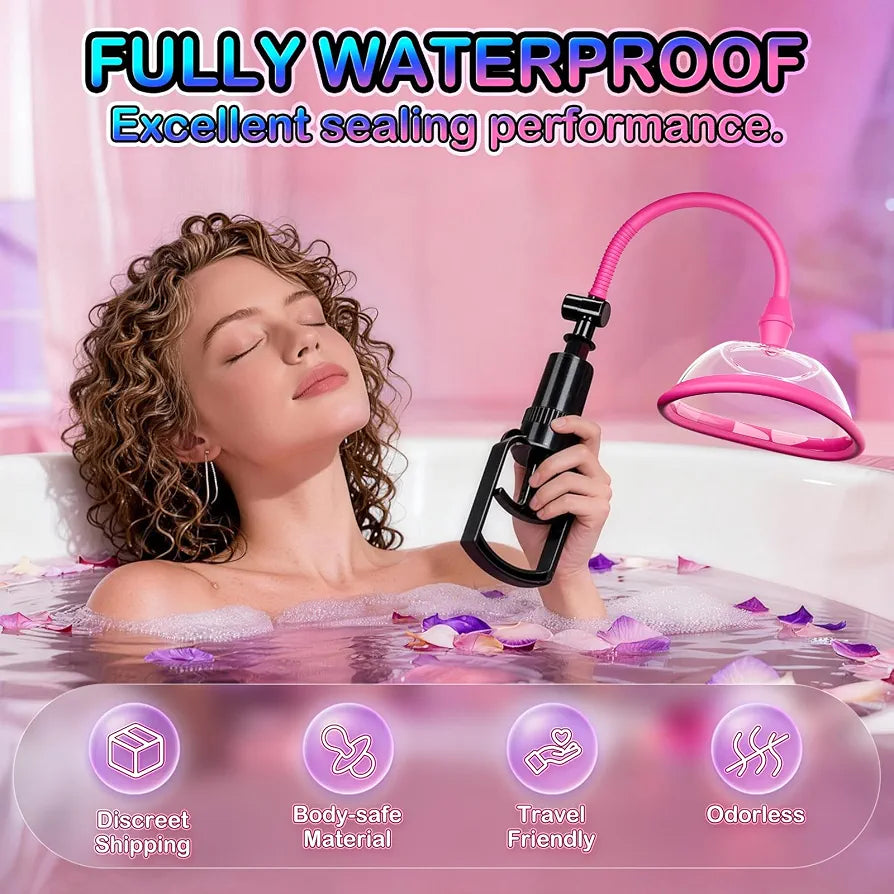 Premium Multi-Function Suction Stimulator Set with Discreet Storage Pouch