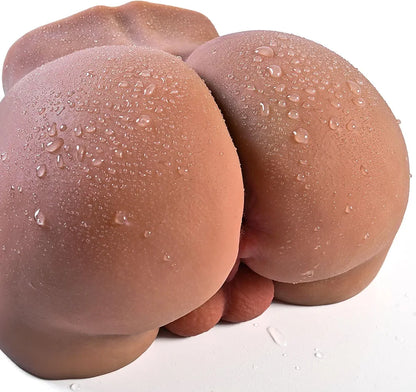 Realistic 7LB Male Masturbator with Lifelike Bubble Butt and Tight Anus for Anal Play