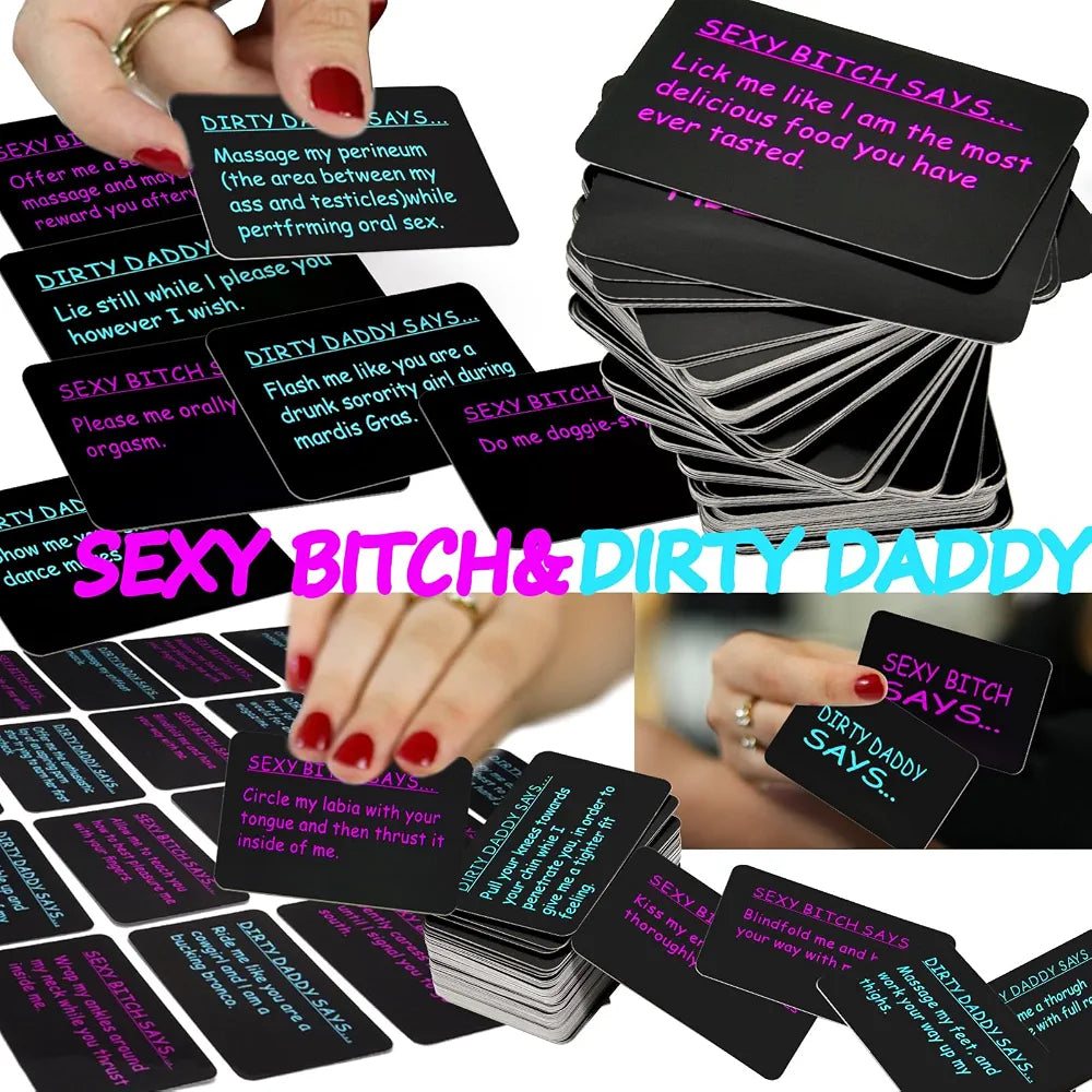 Intimacy Deck: Adventurous Couple's Card Game for Romantic Nights