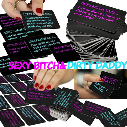 Intimacy Deck: Adventurous Couple's Card Game for Romantic Nights