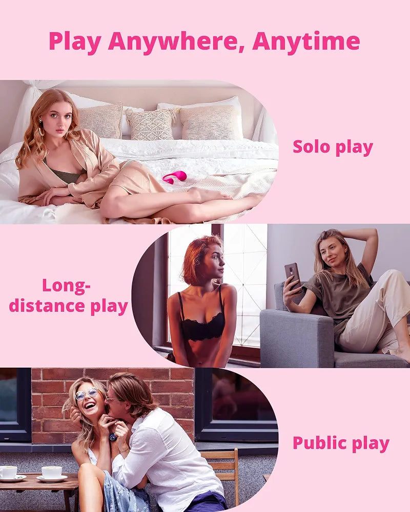 Lush 3 Wearable Remote-Controlled G-Spot Vibrator with Bluetooth App Connectivity