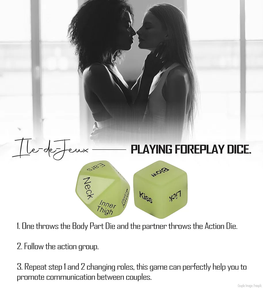 LGBTQ+ Pride Themed Adult Sex Dice Game for Couples