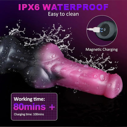 App-Controlled Dual-Action Prostate Massager and Thrusting Anal Vibrator