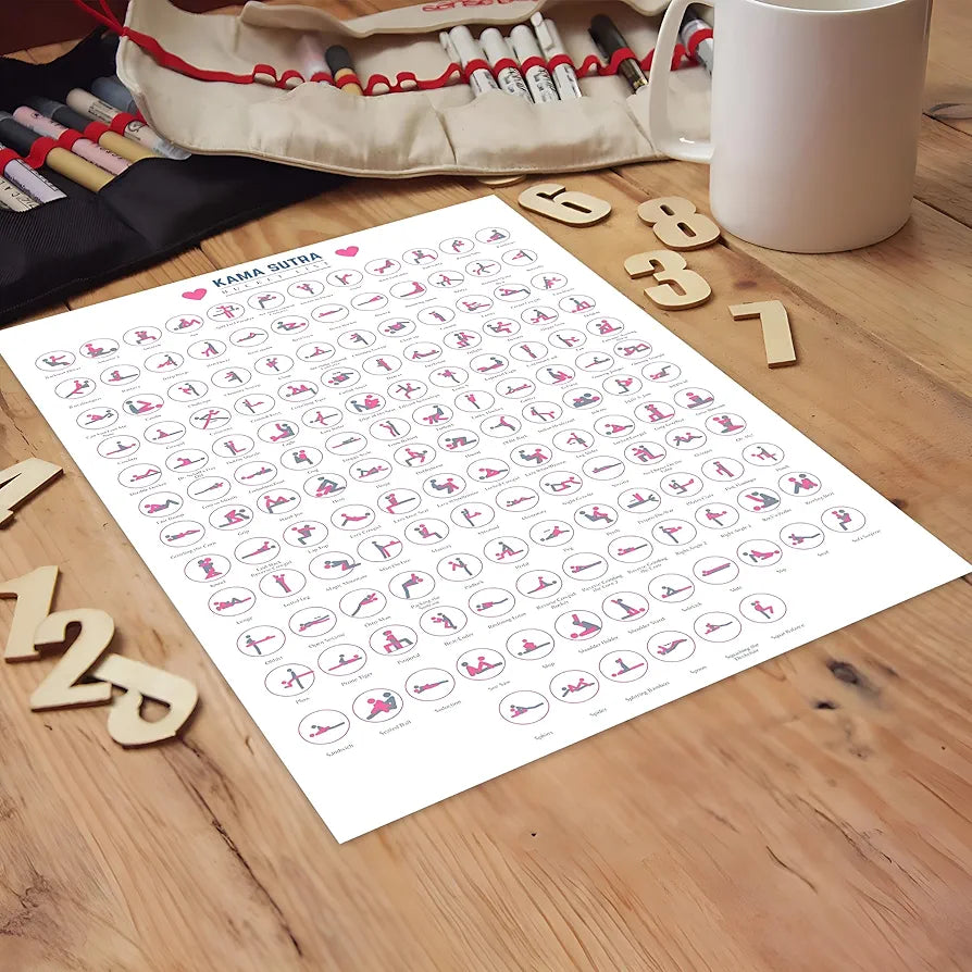 Interactive Couples Bucket List: 150 Romantic Scratch-Off Challenges