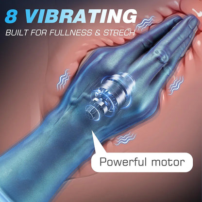 Premium 8-Mode Vibrating Prostate Massager with Suction Cup Base