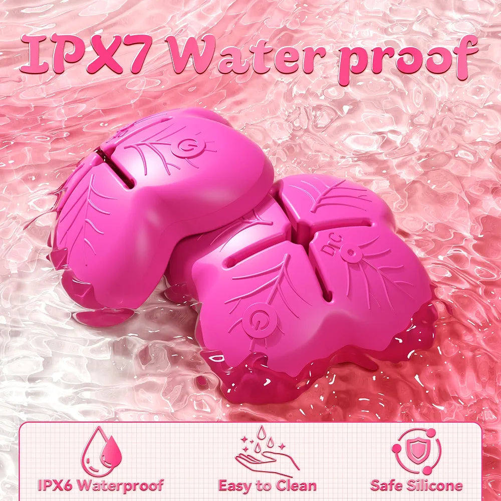 App-Controlled Remote Nipple Clamps with 9 Vibration Modes for Couples