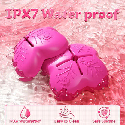 App-Controlled Remote Nipple Clamps with 9 Vibration Modes for Couples