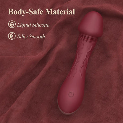 4.7-Inch Realistic G-Spot Vibrator with 10 Vibration Modes for Clitoral Stimulation