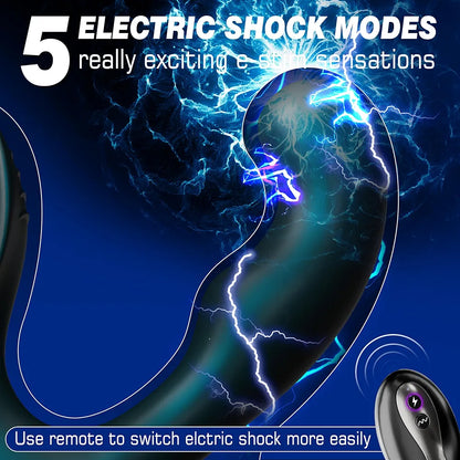 Advanced Remote-Controlled Prostate Massager with 10 Vibration and 5 Stimulation Modes
