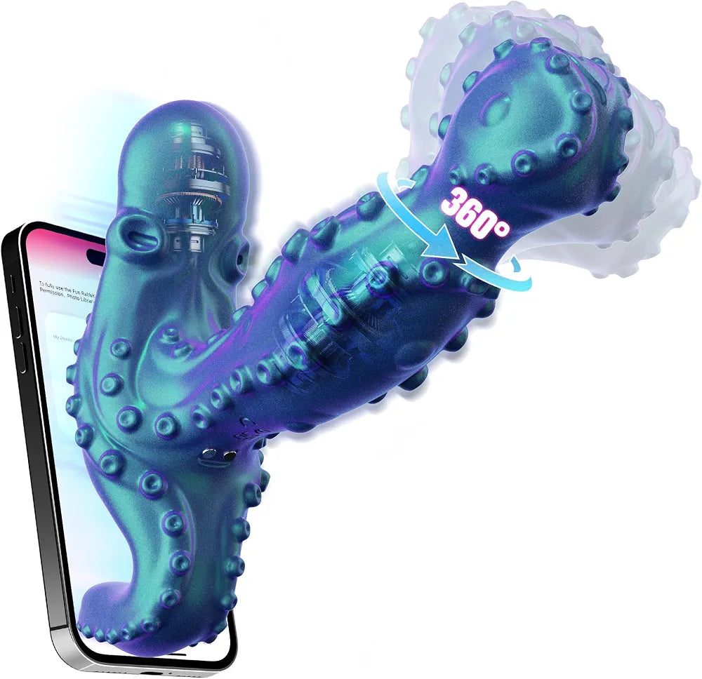 Advanced App-Controlled Rotating Prostate and G-Spot Massager