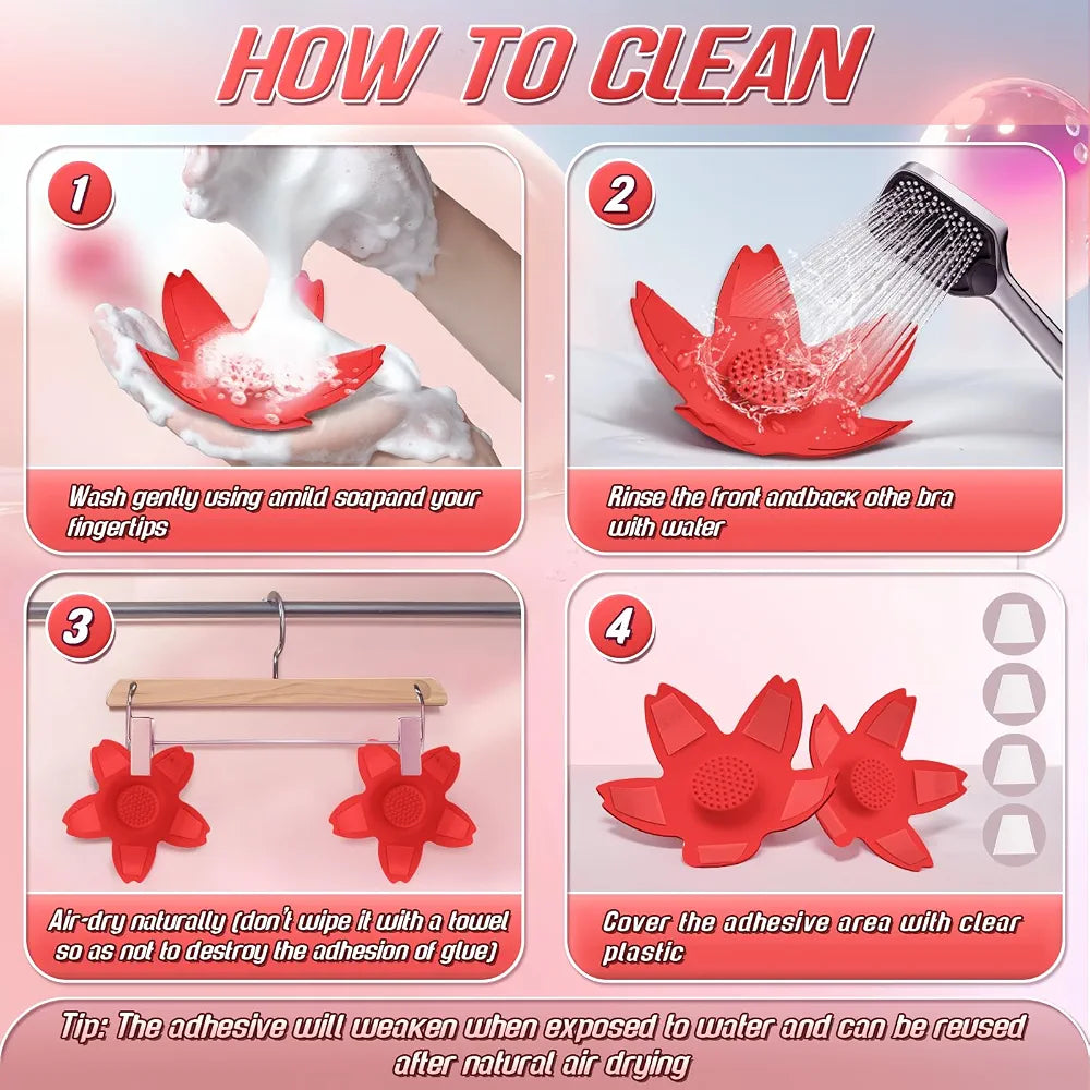 Floral-Inspired Nipple Stimulation Vibrator for Enhanced Sensitivity