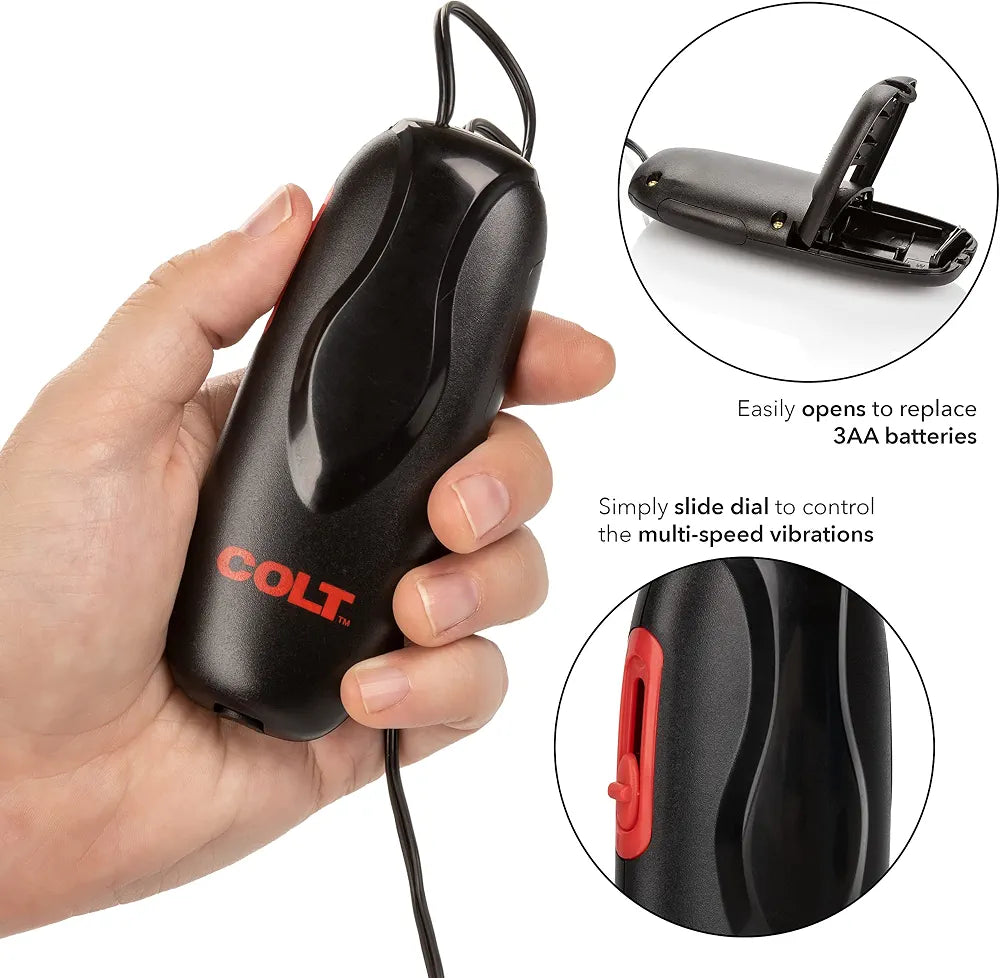 Colt Turbo Waterproof Silicone Bullet Vibrator for Couples and Prostate Massage