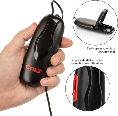 Colt Turbo Waterproof Silicone Bullet Vibrator for Couples and Prostate Massage