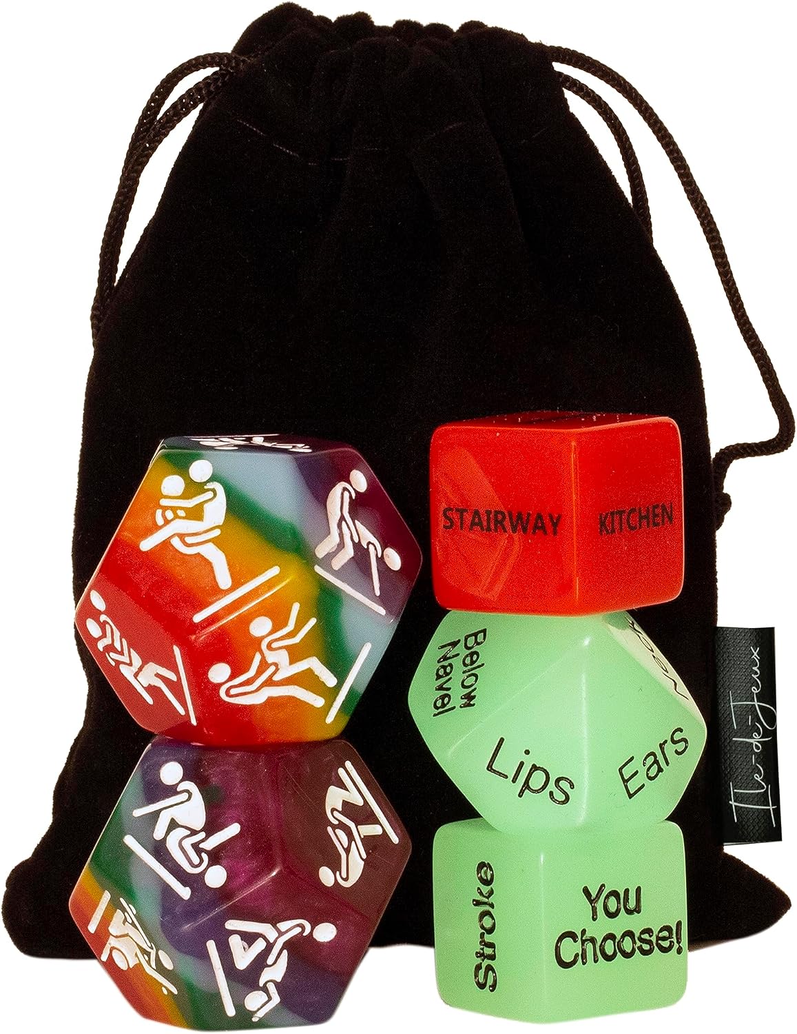 LGBTQ+ Pride Themed Adult Sex Dice Game for Couples
