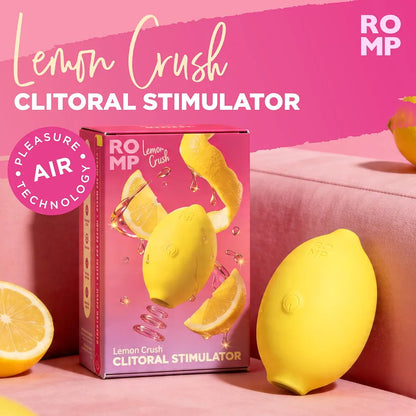 ROMP Lemon Clitoral Suction Massager - 10-Mode Discreet Pleasure Toy