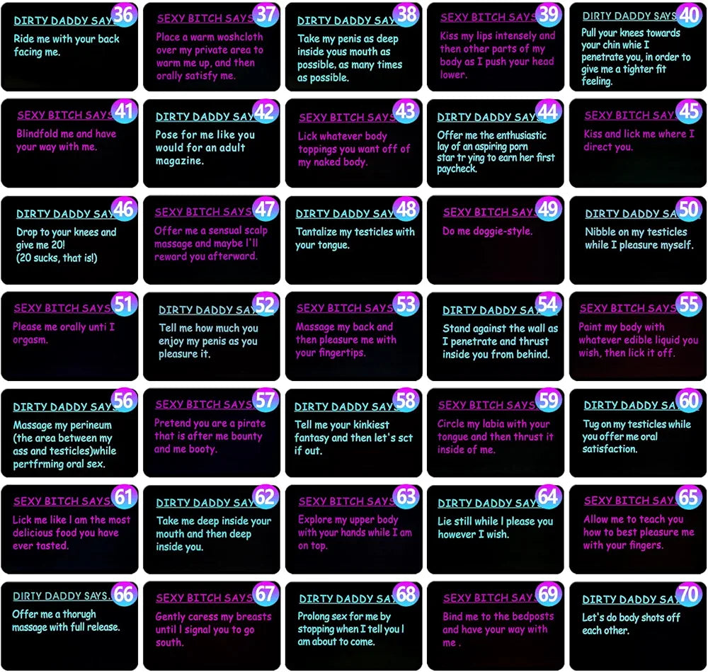 Intimacy Deck: Adventurous Couple's Card Game for Romantic Nights