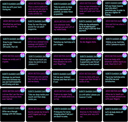 Intimacy Deck: Adventurous Couple's Card Game for Romantic Nights