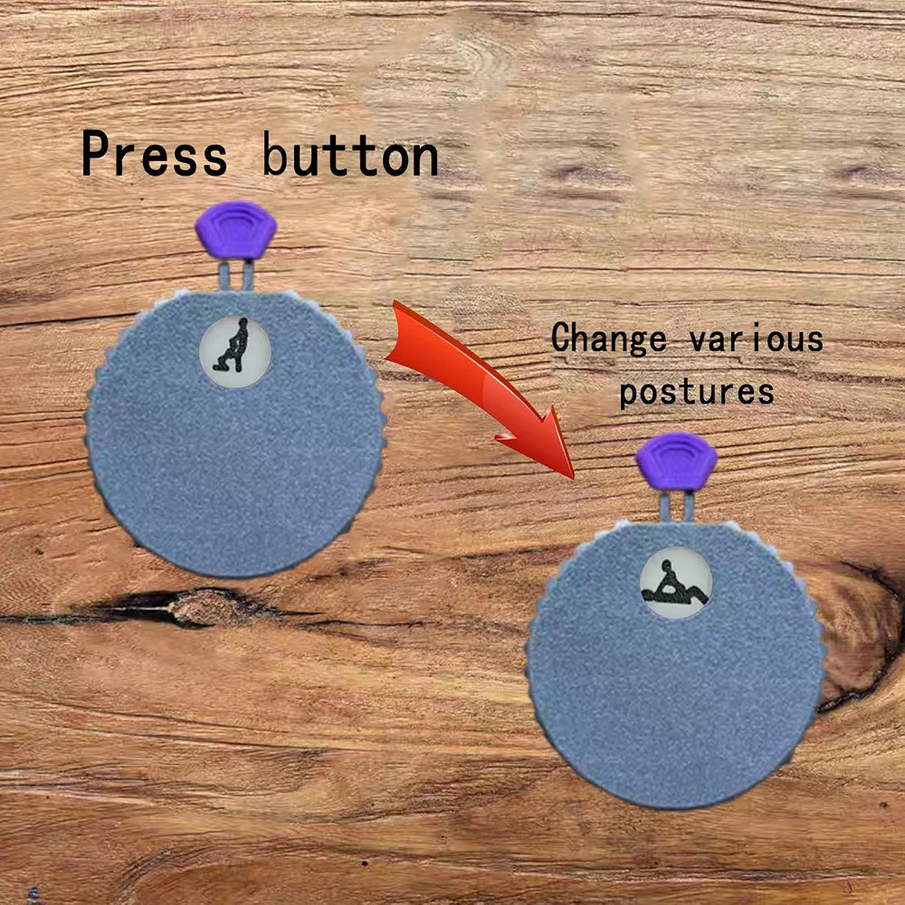 Interactive Couples Adult Game Spinner with 3D Printed Sexual Positions