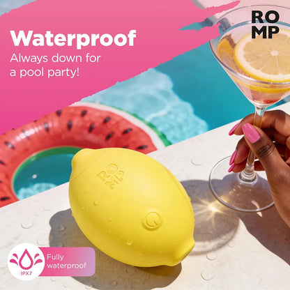 ROMP Lemon Clitoral Suction Massager - 10-Mode Discreet Pleasure Toy
