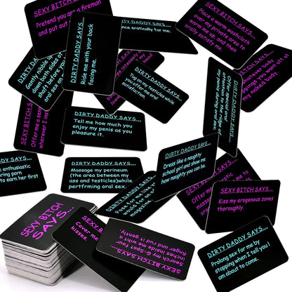 Intimacy Deck: Adventurous Couple's Card Game for Romantic Nights