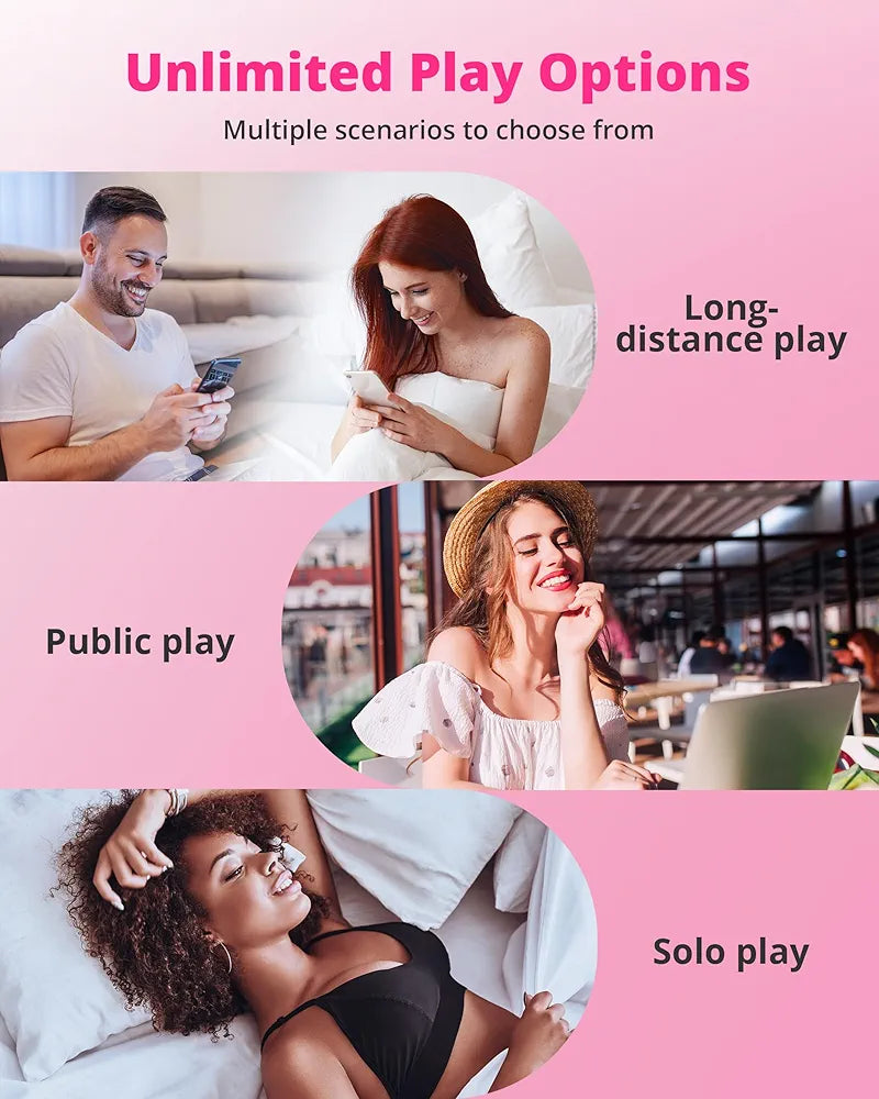 Ferri App-Controlled Wearable Panty Vibrator for Couples