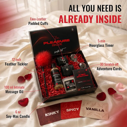 Romantic Couples Adventure Scratch-Off Game & Intimacy Gift Set