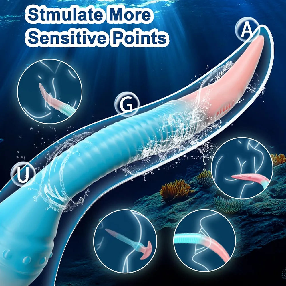 22-Inch Extra Long Silicone Anal Dildo and Prostate Massager for Advanced Anal Training