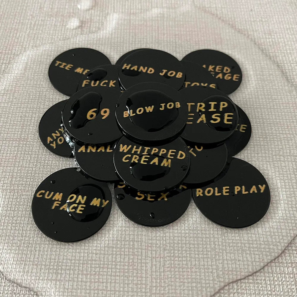 Romantic Date Night Decision Dice for Couples - Playful Bedroom Activity Game